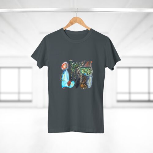 "Hearding" Print on Women's T-Shirt