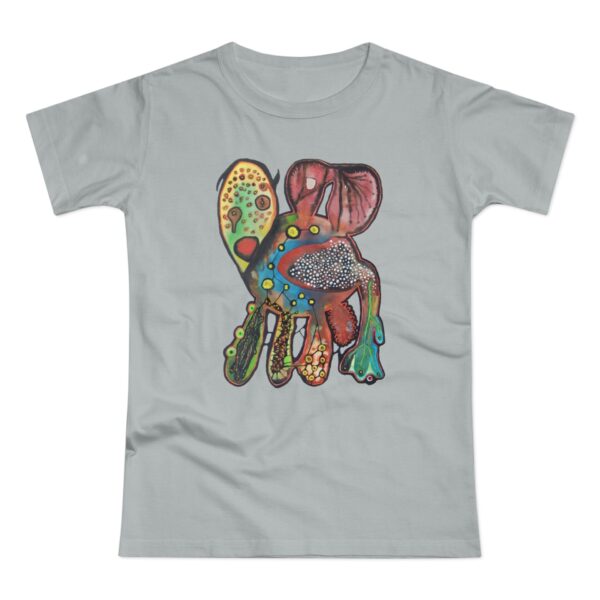 "Just Leaving" Print on Women's T-Shirt