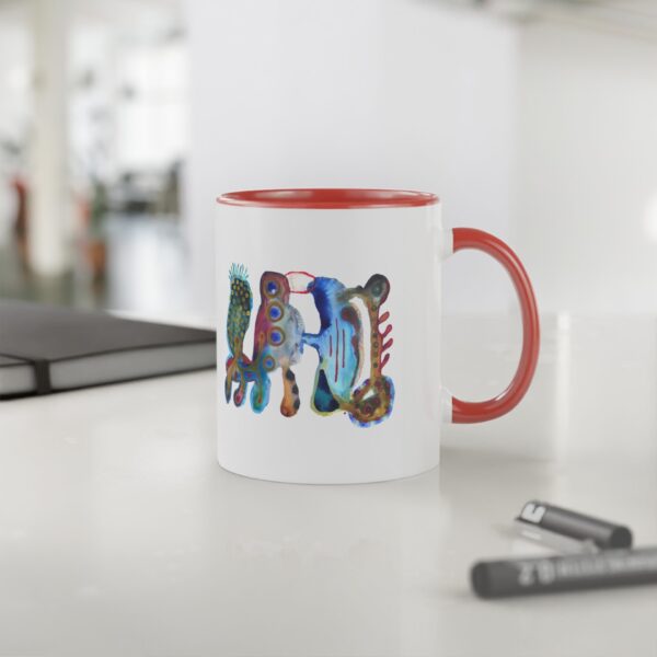 "The Parrot" Print on Coffee Mug