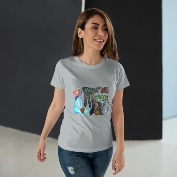 "Hearding" Print on Women's T-Shirt