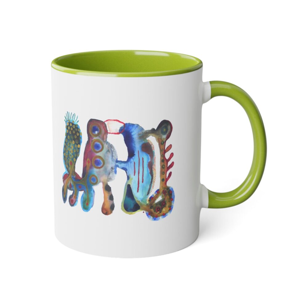 "The Parrot" Print on Coffee Mug