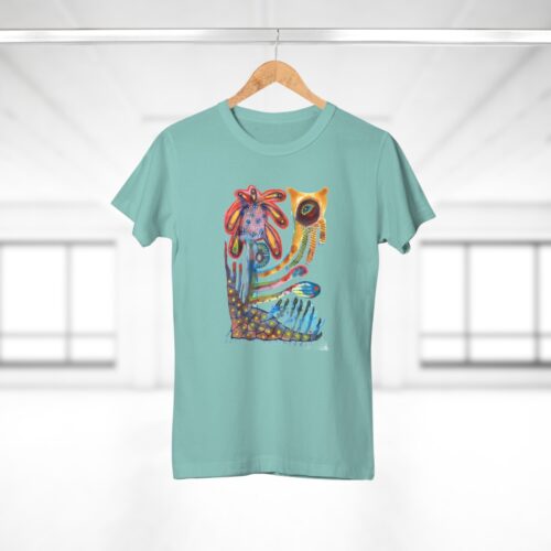 "Watchfulness" Print on T-Shirt for Women
