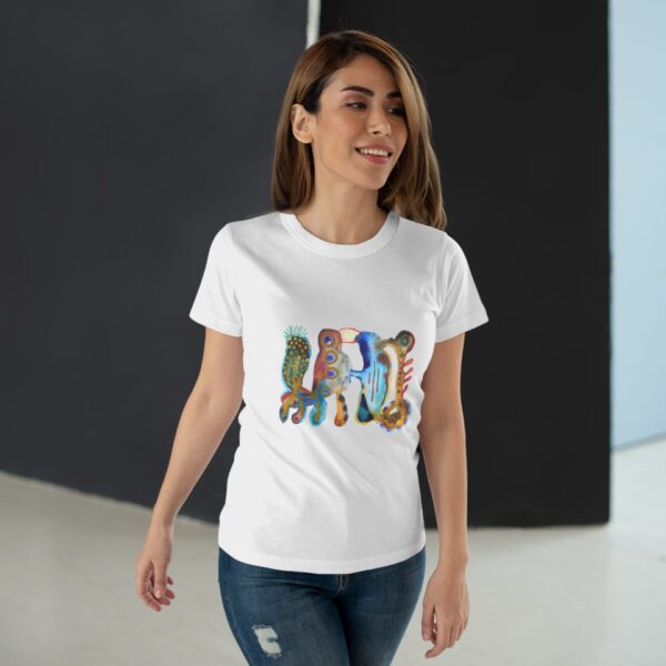 "The Parrot" Print on Women's T-Shirt