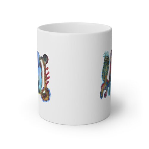 "The Parrot" Print on Coffee Mug