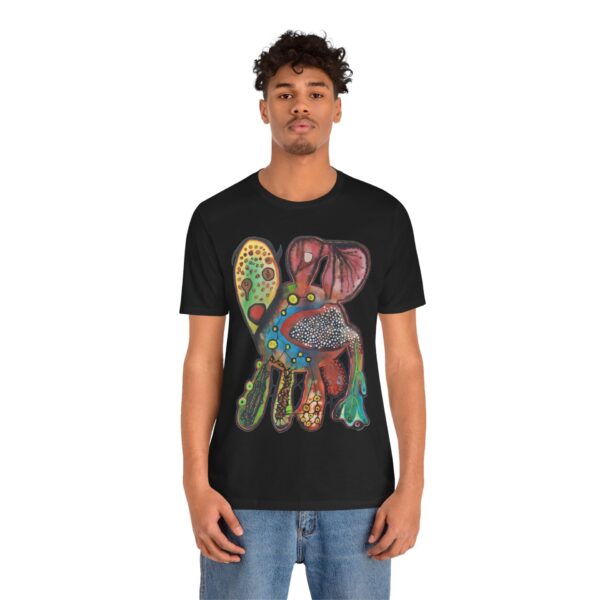 "Just Leaving" Print on Unisex Tee