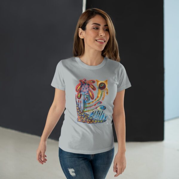 "Watchfulness" Print on T-Shirt for Women