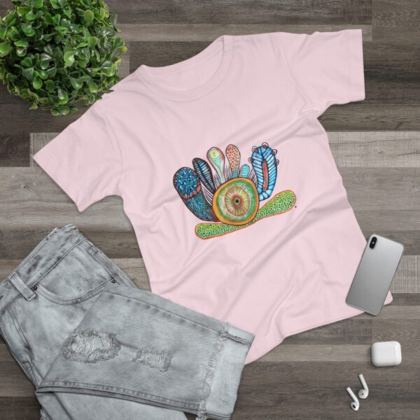 "Inside Out" Print on Woman's T-Shirt