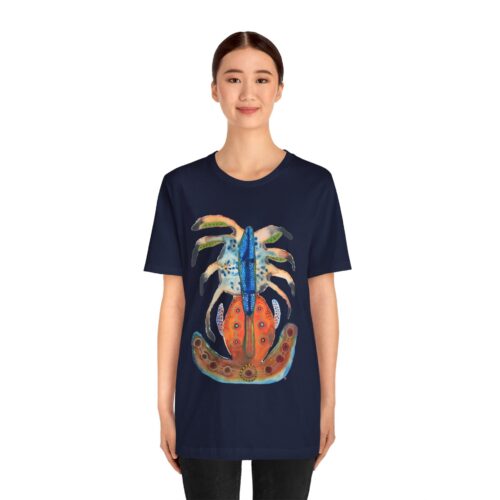 "Moulting" Print on Unisex Short Sleeve Tee