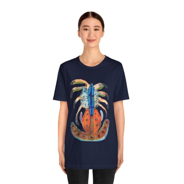 "Moulting" Print on Unisex Short Sleeve Tee