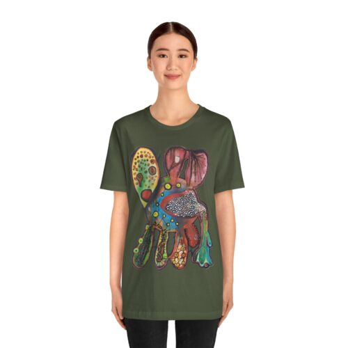 "Just Leaving" Print on Unisex Tee