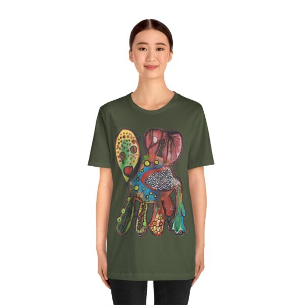 "Just Leaving" Print on Unisex Tee