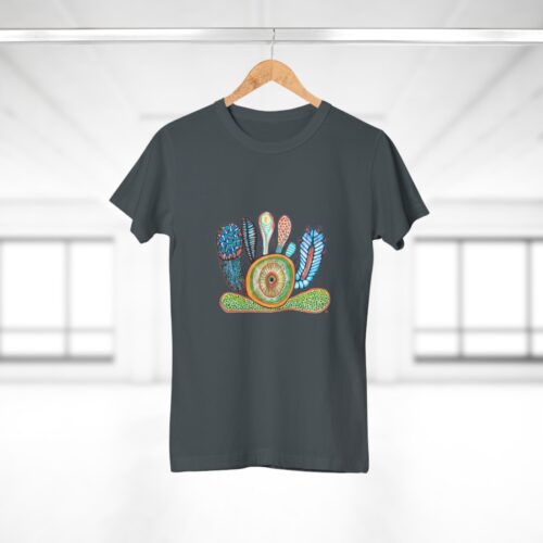 "Inside Out" Print on Woman's T-Shirt
