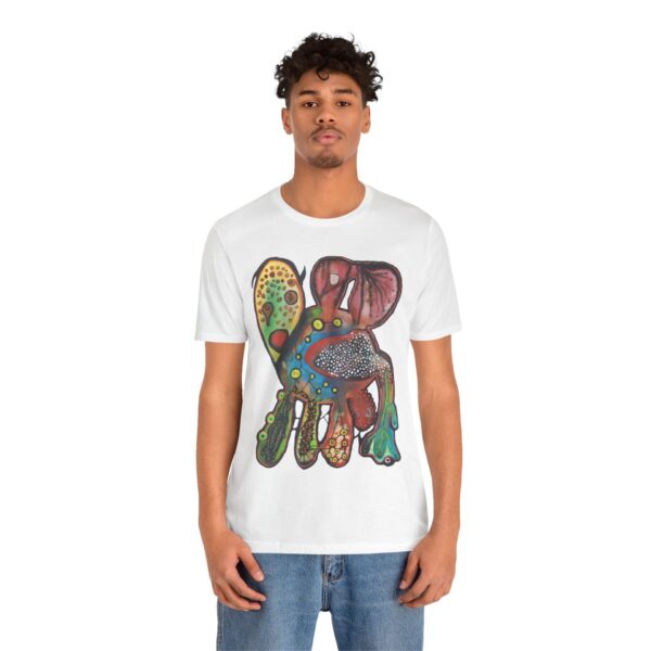 "Just Leaving" Print on Unisex Tee
