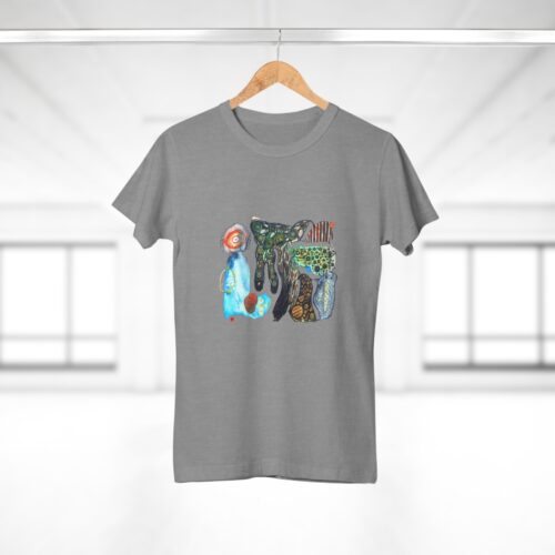 "Hearding" Print on Women's T-Shirt