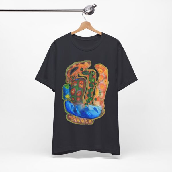 "A Thousand Eyes, Looking In" Print on Unisex T-Shirt