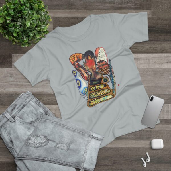 "Digging" Print on Women's T-Shirt