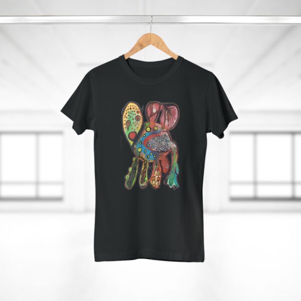 "Just Leaving" Print on Women's T-Shirt