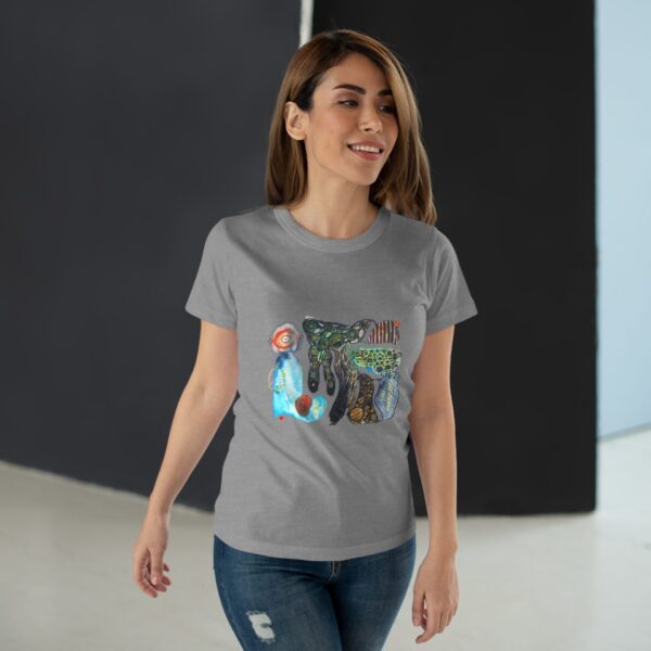 "Hearding" Print on Women's T-Shirt