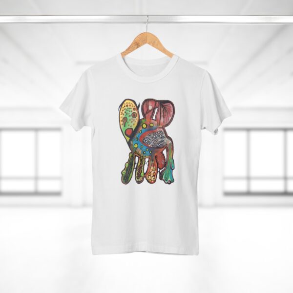 "Just Leaving" Print on Women's T-Shirt