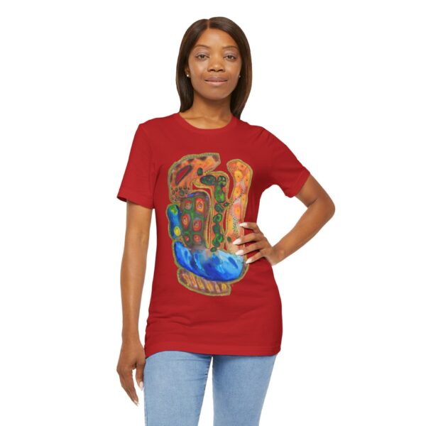 "A Thousand Eyes, Looking In" Print on Unisex T-Shirt