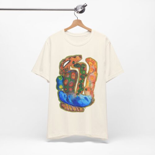 "A Thousand Eyes, Looking In" Print on Unisex T-Shirt