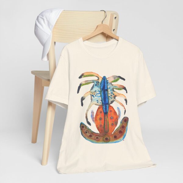 "Moulting" Print on Unisex Short Sleeve Tee