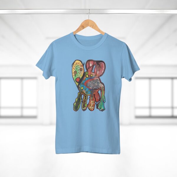"Just Leaving" Print on Women's T-Shirt