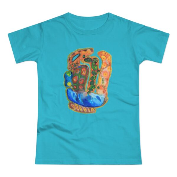 "A Thousand Eyes, Looking In" Print on Women's T-Shirt