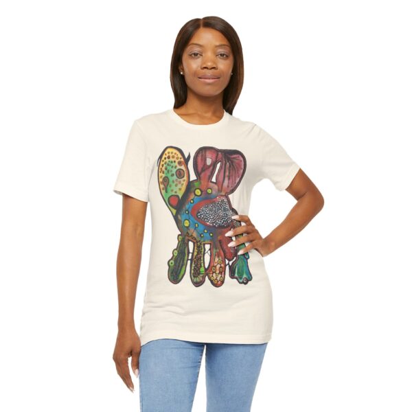 "Just Leaving" Print on Unisex Tee