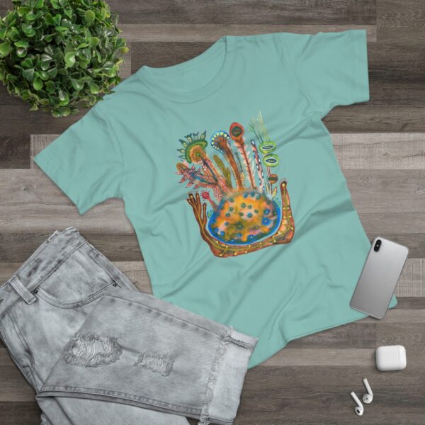 "Birthing" Print on Women's T-Shirt