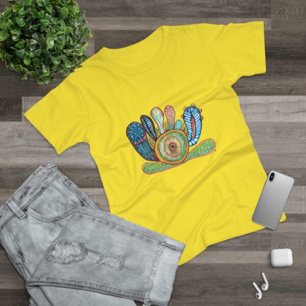 "Inside Out" Print on Woman's T-Shirt