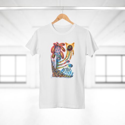"Watchfulness" Print on T-Shirt for Women