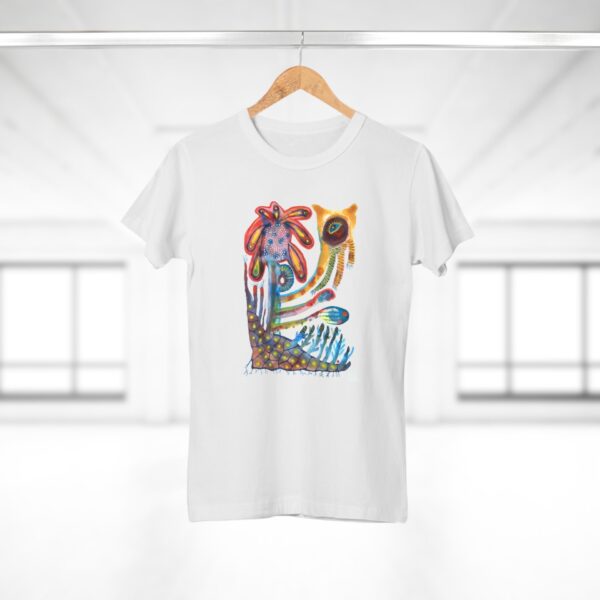 "Watchfulness" Print on T-Shirt for Women