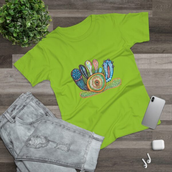 "Inside Out" Print on Woman's T-Shirt