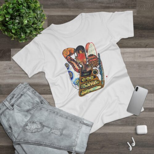 "Digging" Print on Women's T-Shirt