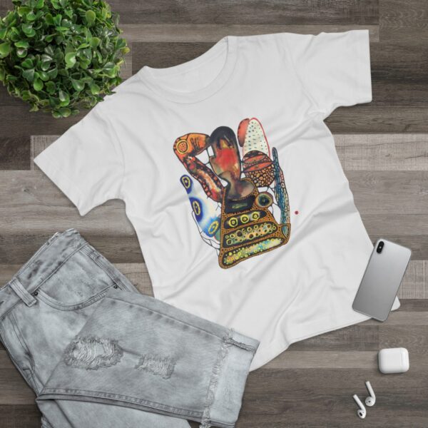 "Digging" Print on Women's T-Shirt