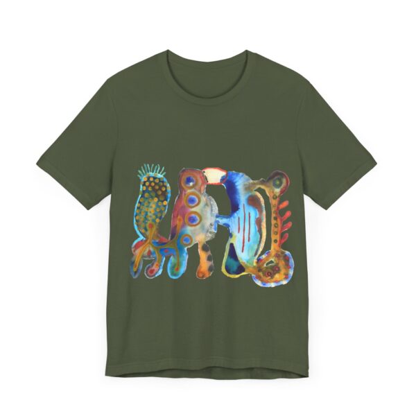 "The Parrot" Print on Unisex Tee