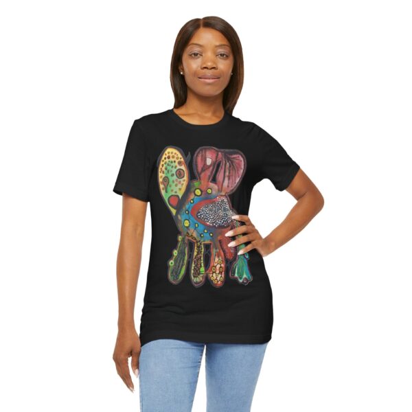 "Just Leaving" Print on Unisex Tee