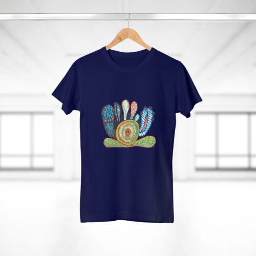 "Inside Out" Print on Woman's T-Shirt