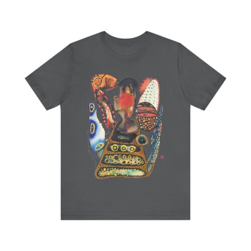 "Digging" Print on Unisex Short Sleeve Tee