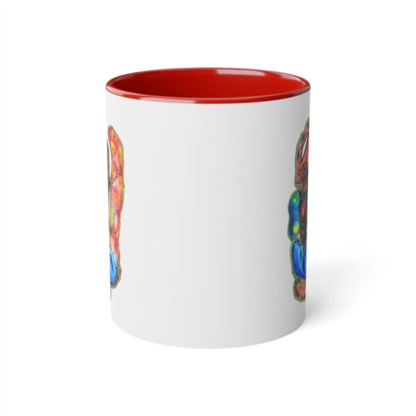 "A Thousand Eyes Looking In" Print on Coffee Mug