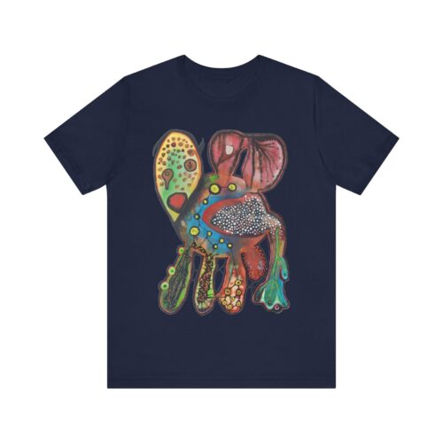 "Just Leaving" Print on Unisex Tee