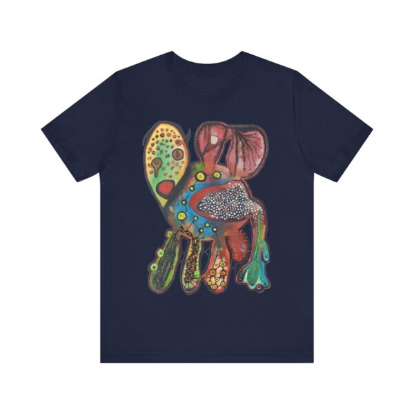 "Just Leaving" Print on Unisex Tee