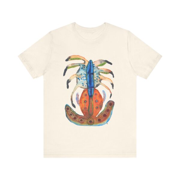 "Moulting" Print on Unisex Short Sleeve Tee
