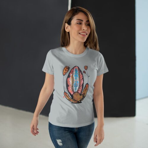 "Gymnospore" Print on Women's T-Shirt