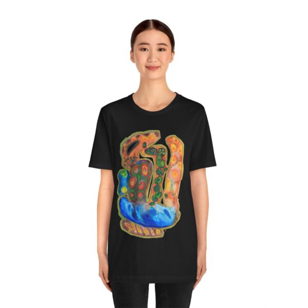 "A Thousand Eyes, Looking In" Print on Unisex T-Shirt