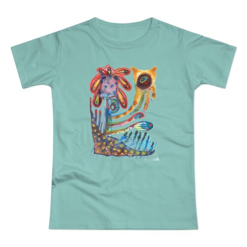 "Watchfulness" Print on T-Shirt for Women