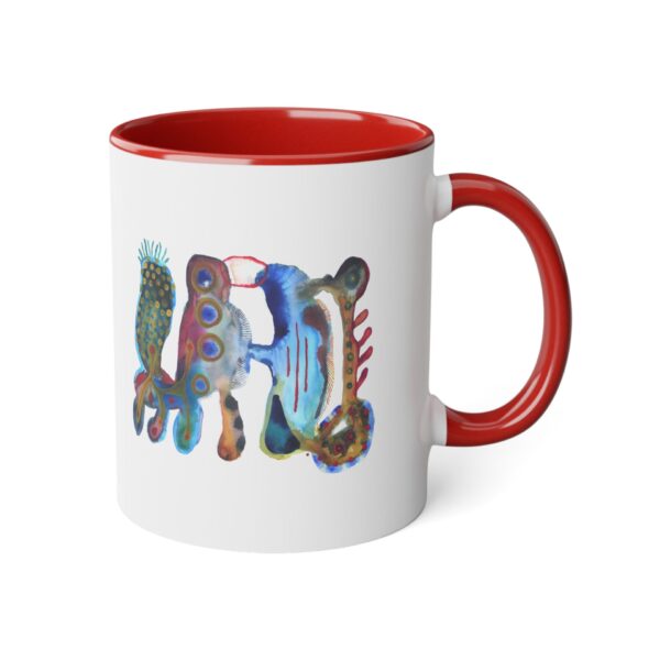 "The Parrot" Print on Coffee Mug