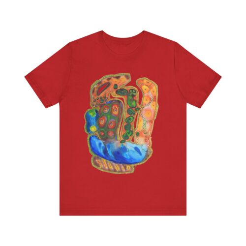 "A Thousand Eyes, Looking In" Print on Unisex T-Shirt