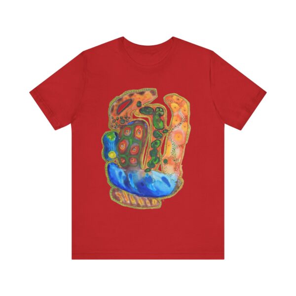 "A Thousand Eyes, Looking In" Print on Unisex T-Shirt
